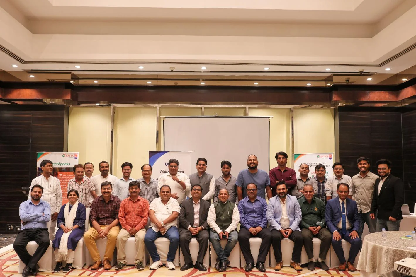 A further group photograph from the NCE community album